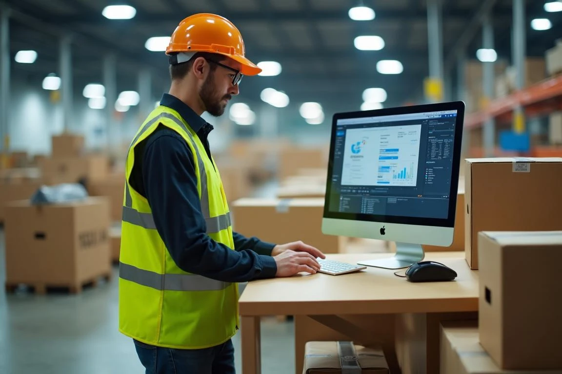 packing station computer dtamhwiy
